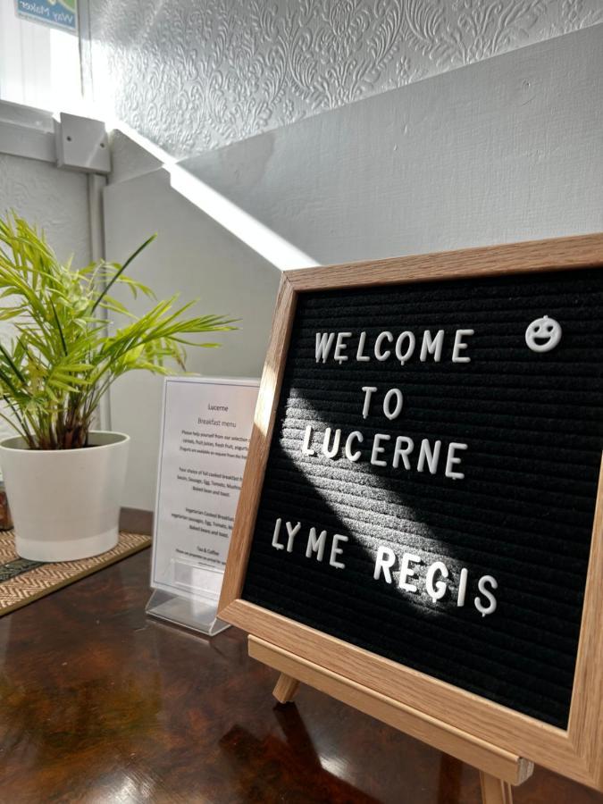 Lucerne B&B Lyme Regis Eksteriør bilde